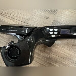 Automatic Black Hair Curler with Digital Display